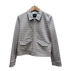 Theory Women’s Zip Jacket in Grid Knit - NWT
